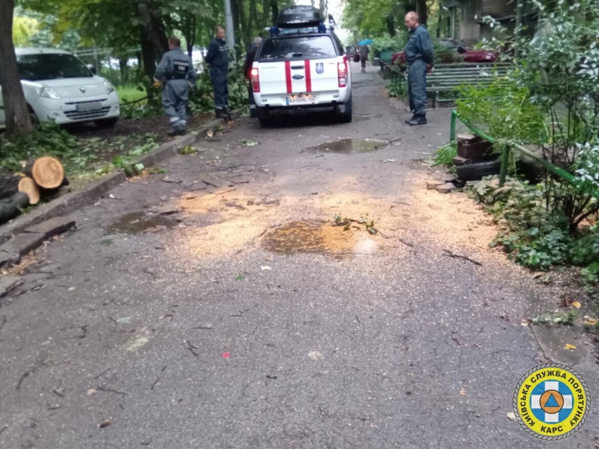 київ рятувальники наслідки негоди