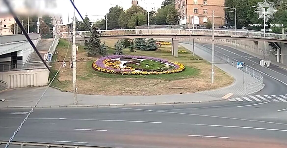 У Києві поліція затримала громадян, які крали квіти з клумб.