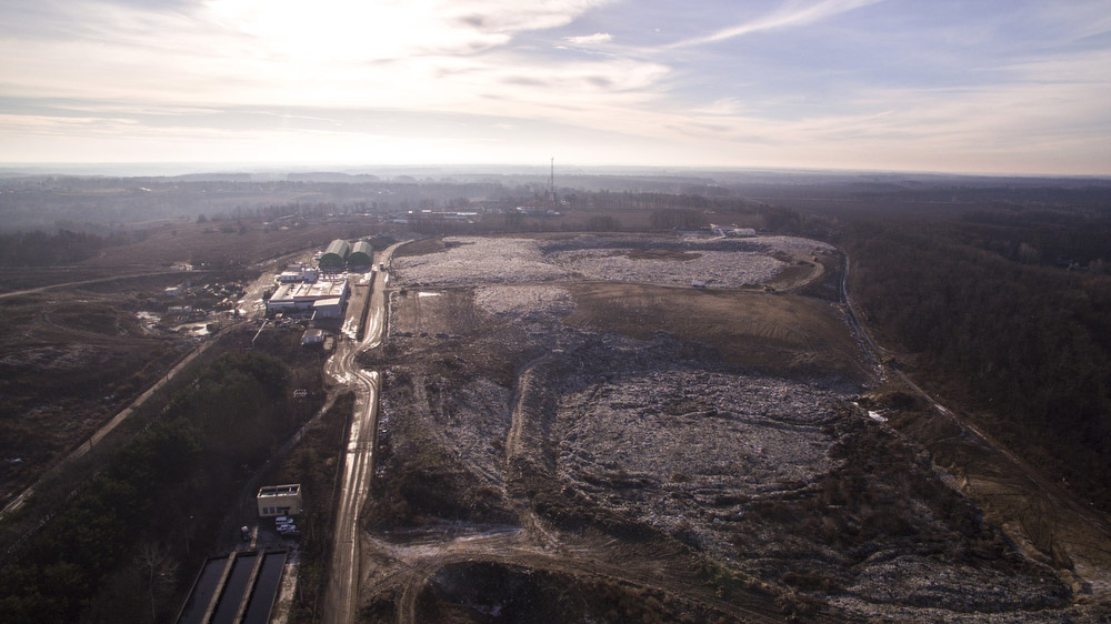 сміттєзвалище в Підгірцях