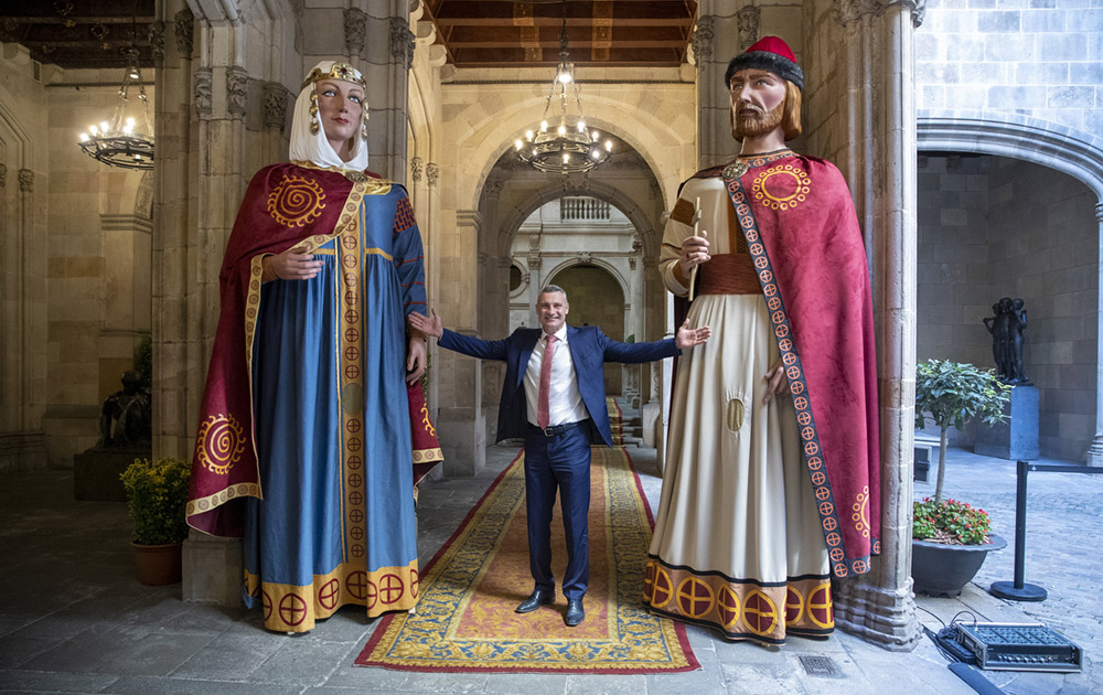 Віталій Кличко в Барселоні