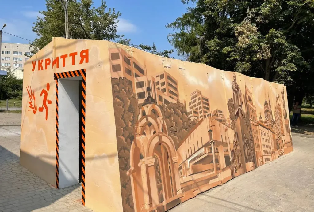 Модульне укриття в Харкові