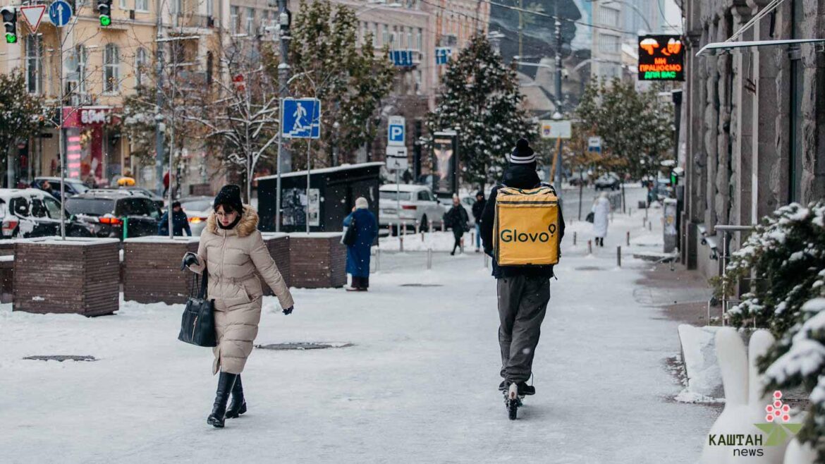 У Києві мороз та поривчастий вітер.