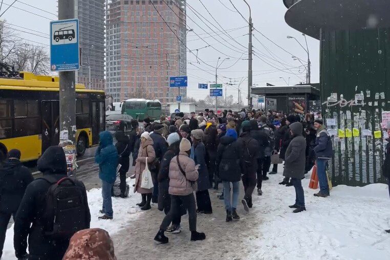 Транспортний колапс Київ