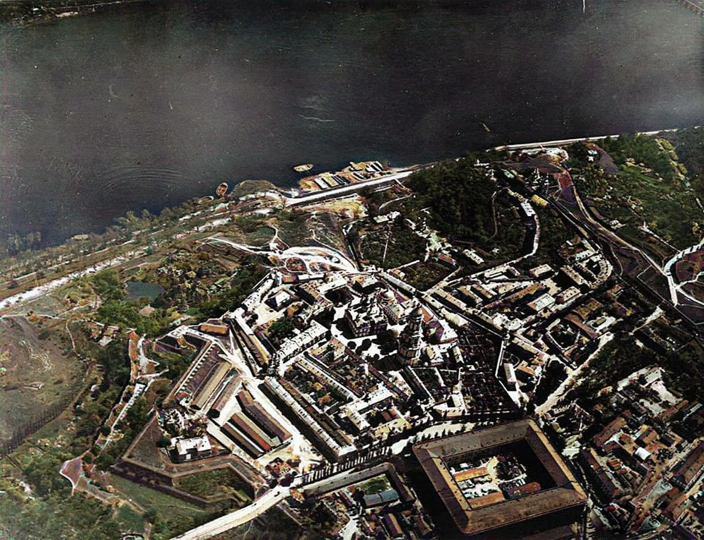 Печерська Лавра, аерофотозйомка 