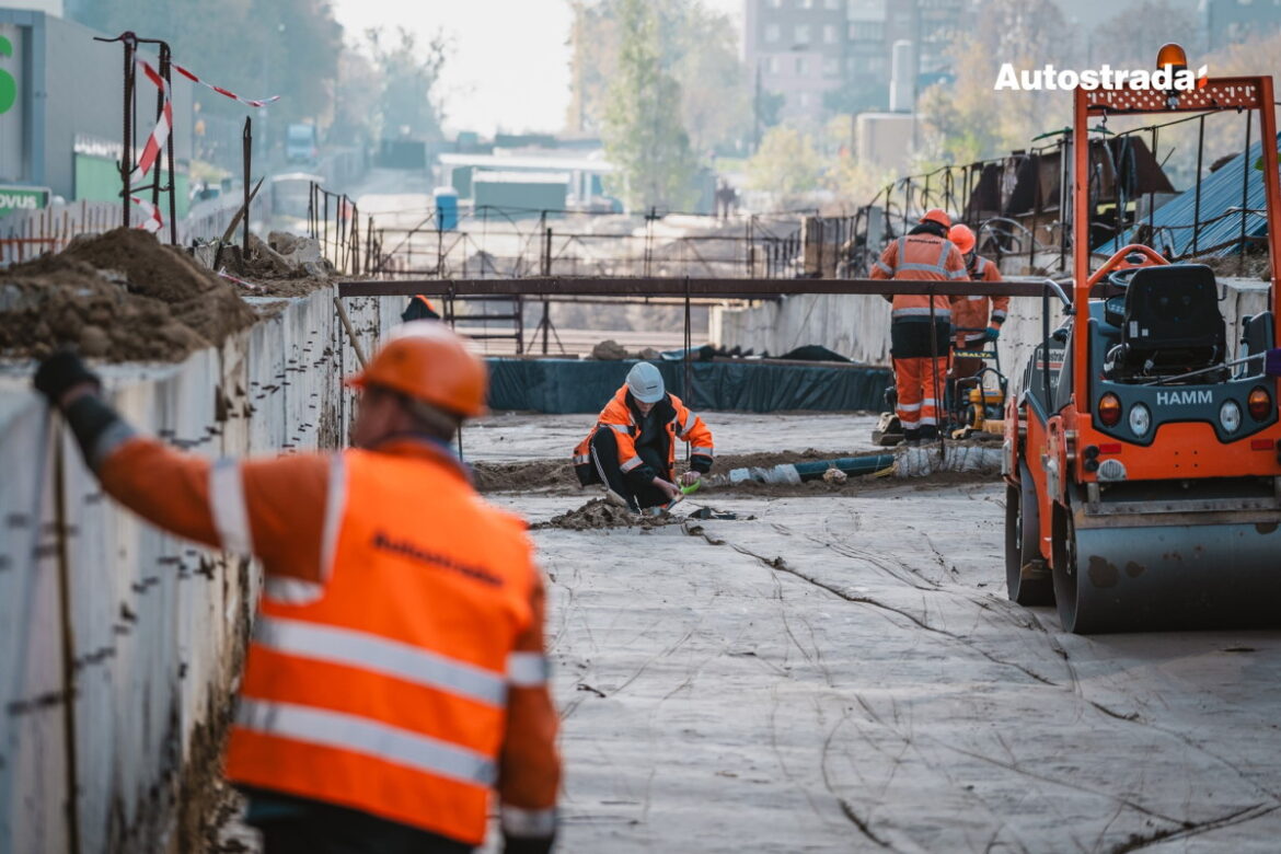 Компанія Autostrada розпочала будівництво метро на Виноградар.