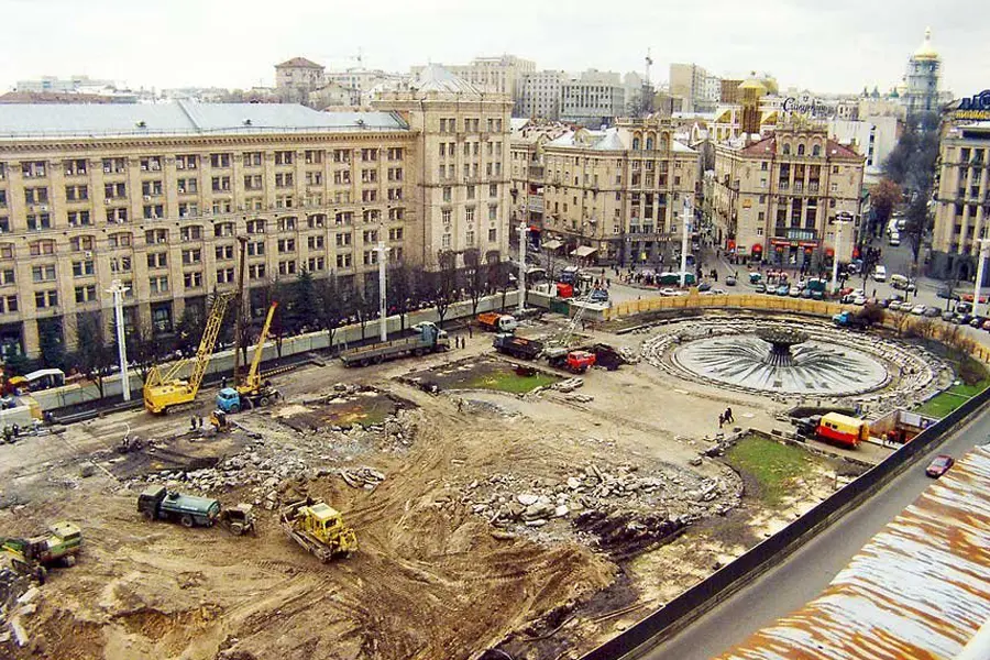 Реконструкція Майдану Незалежності