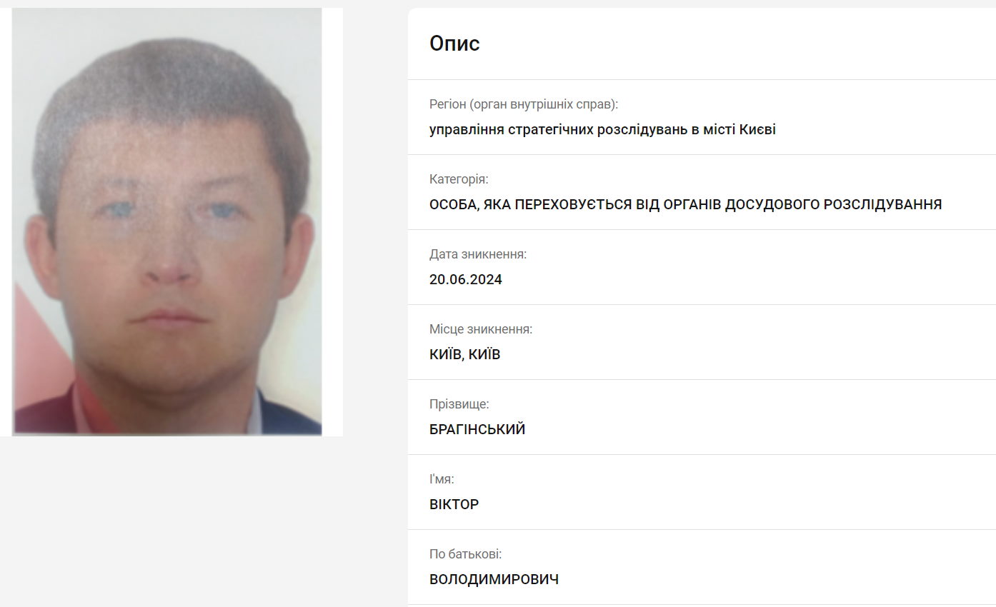 Розшук Брагінського