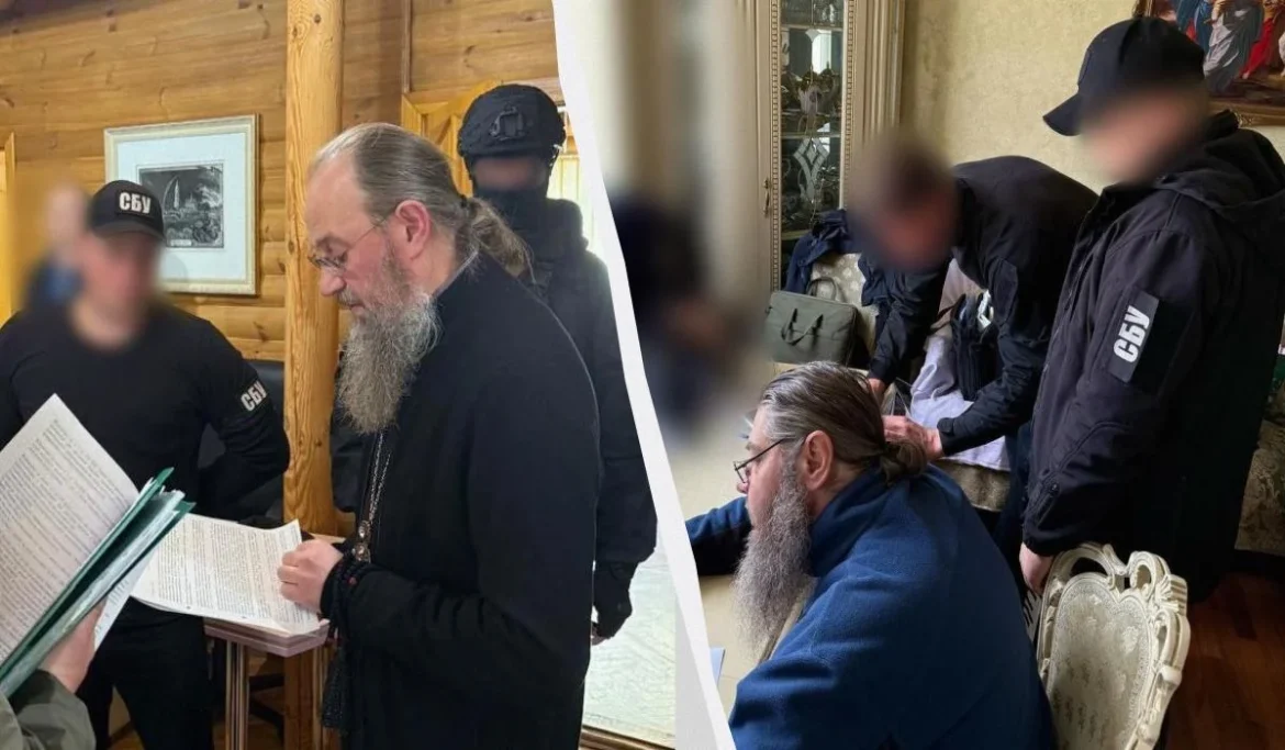 Служба безпеки України та Нацполіція проводять обшуки в канцелярії Київської Митрополії УПЦ МП.