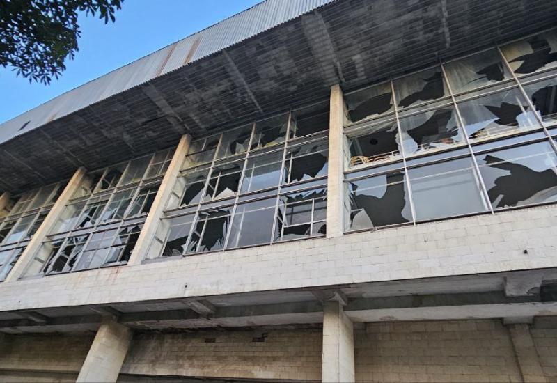 Наслідки удару по КПІ. ФОто: КПІ