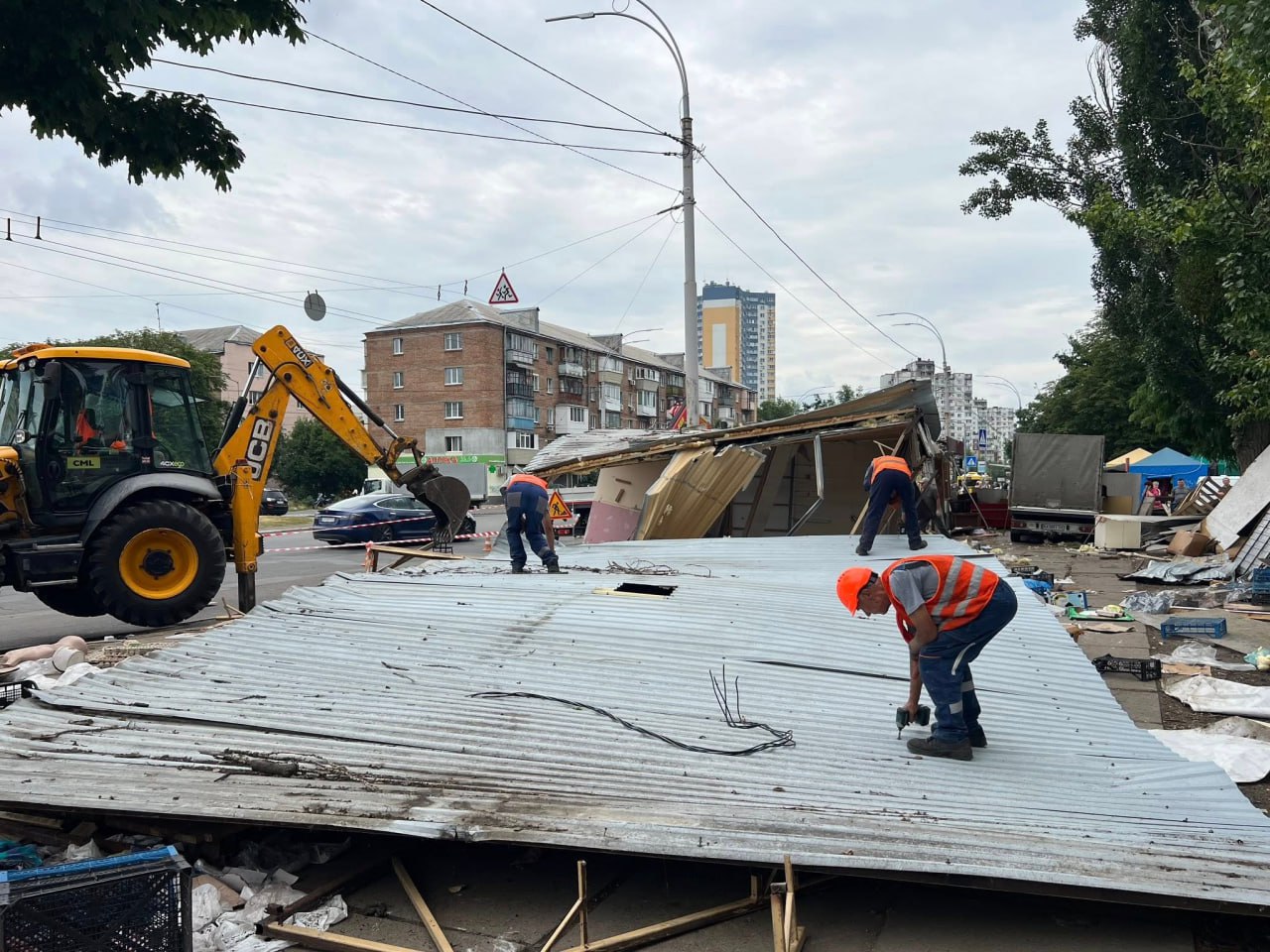 Демонтаж мафів