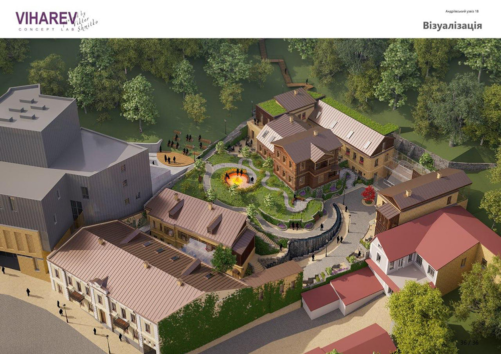 проект реконструкції Андріївського узвозу 18