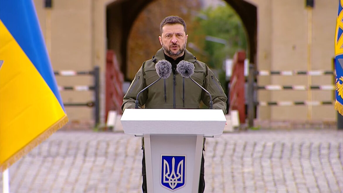 Сьогодні Глава держави взяв участь у церемонії складання клятви ліцеїста та врученні державних нагород із нагоди Дня захисників і захисниць України